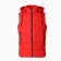 Warm vest of men's, red color, size 46