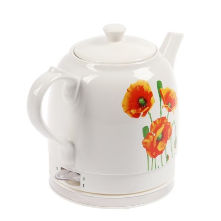 Electric kettle Galaxy Gl 0506, ceramics, 1.4 l, 1400 watts, white-7