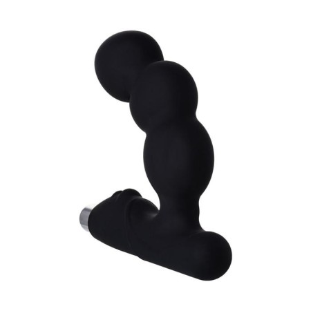 Erotist prostate vibro -stimulator, silicone, 15.7 cm, black color-3