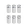 Remote holder for plates, 16x30 mm, color matte nickel, set 6 pcs.