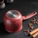 Turko Turdo Turkish, 600 ml, plastic handle, anti -stick coating, burgundy color