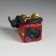 Piggy bank Polystone "Snakes of Happiness with a gift" 9.5x6.5x11.2 cm