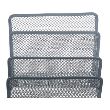 Papers stand, gray, mesh-2