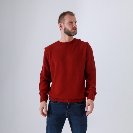 Male jumper SL, 48, burgundy-3