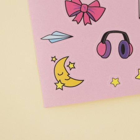 Paper stickers "Star", 14 × 21 cm-3