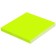 Block with a sticky edge of 76*76mm Brauberg 100l Besecles Electrostat, Yellow 115210