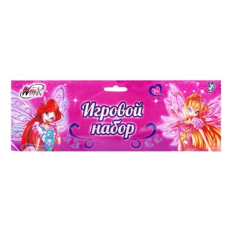 Walking cabbage stroller with accessories, Winx, metal-10