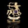 Souvenir Zodiac Sagittarius Sagittarius, 9.5 × 4 × 6.5 cm, with a crystal