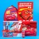 Gift set of first grader 13 items, cars