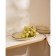 A set of porcelain plates SL Home "Wave Sardinia", d = 27.5 cm, beige color