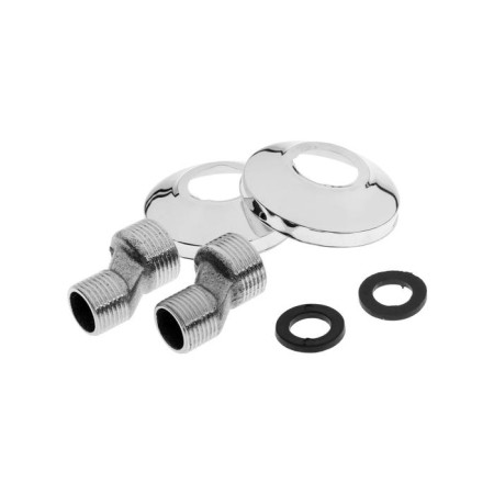 Shower system Istok Life Standard with a two -handed mixer, chrome-4