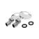 Shower system Istok Life Standard with a two -handed mixer, chrome