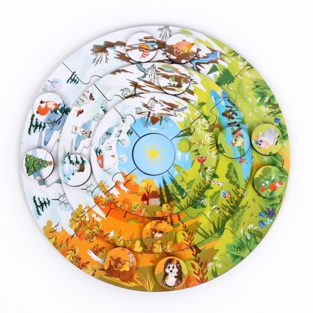 Puzzle-piramide "Seasons"-5
