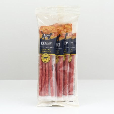 Titbit gold collection "Creamre sausages" for cats, 20 gh5 pack