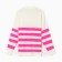 Female jumper Minaku: Casual Collection Ecrury/Fuchsia color, size 46