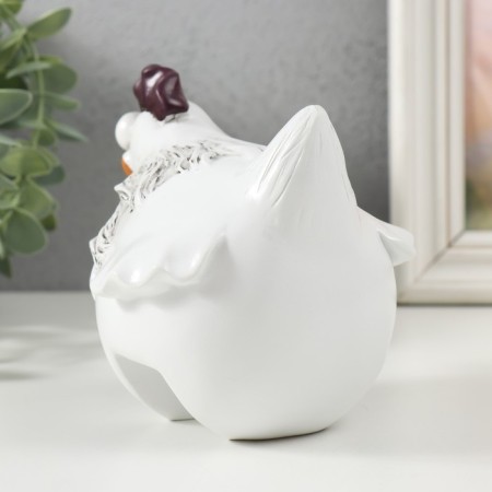 Souvenir Polystone "Funny cockerel. Surprise" 13x13x14 cm-3