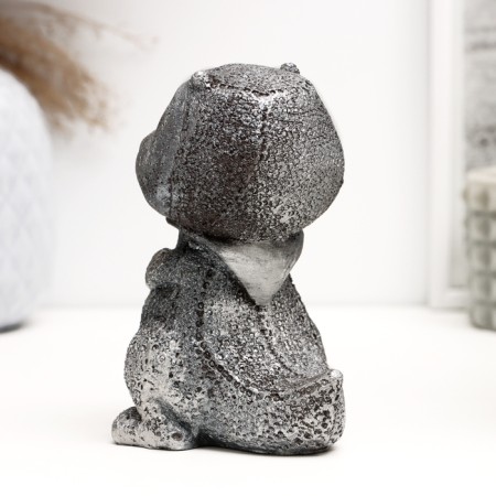 Figure "Kosh" silver, 9x11x13cm-2