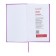 The weekly dated 2025, 85x145 mm, 64 sheets of Escalada, a solid cover made of artificial leather, pancake embossing, block 70 g/m², lilac