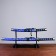 Suv. Product Katana 2V1 on a stand, scabbard fabric, dragons gold on blue 47/70cm
