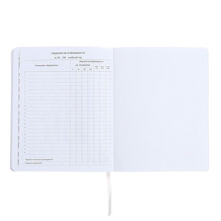 The universal diary for grade 1-11 "Do not need me to be nervous!", Soft cover, artificial leather, silkography, lies, 80 g/m2-11
