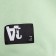 Women's sweatshirt was laid down, the color of the light green, size 44 (s)