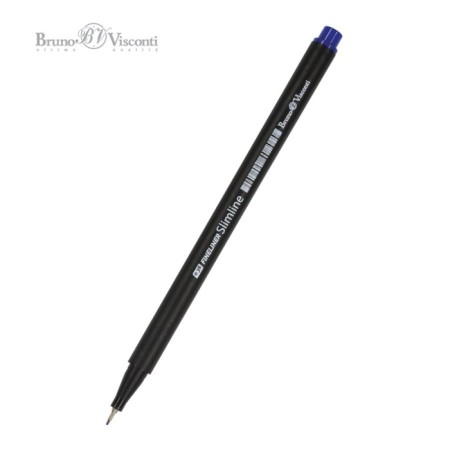 Capillary handle BrunovisConti Slimline Fineliner 0.36 mm, blue