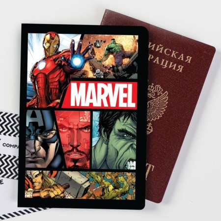 Passport cover, avengers-6
