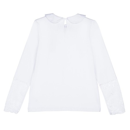 Blouse for girls PlayTode, height 128 cm, white color-6