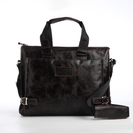 Business Bank, XL Zolo, Lightning Department, external pocket, Cognac color