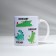 Ceramic mug "In the new year I...", 320 ml, white color