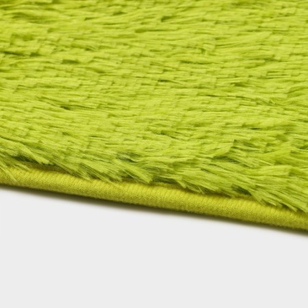 Fluffing shaft rug, 40 × 60 cm, green color-3