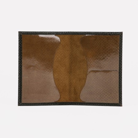 Cover for passport, olive color-2