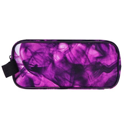 Penal soft 2 compartments, 100 x 220 x 70, with a pen, mix-2