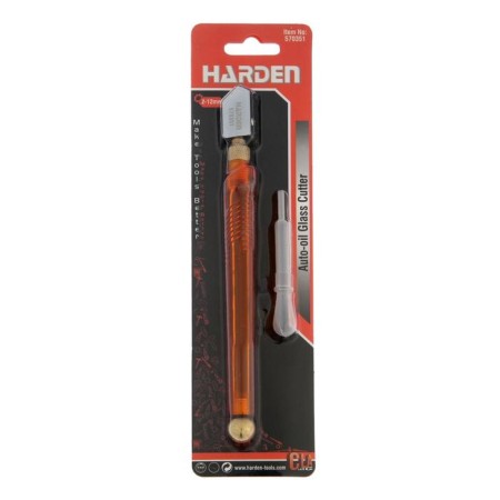 Harden glass cutter 570351, oil, 1-roller, with a plastic handle-1