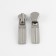 Automatic lock for metal zippers, No. 5, 10 pcs, Nickel color