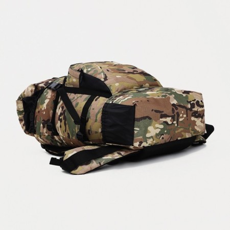 Tourist backpack, 40 l, lightning department, 3 outer pockets, huntsman, camouflage color-4