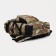 Tourist backpack, 40 l, lightning department, 3 outer pockets, huntsman, camouflage color