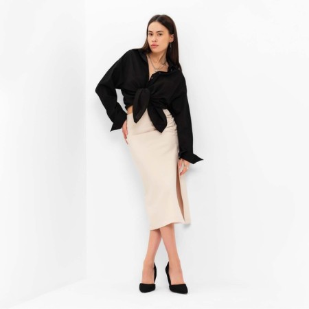 Women's skirt MIST R.48, beige-2