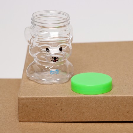 The basis for creativity and decor is a jar with a “puppy” lid, size - 6 × 3.5 × 4 cm, mix color-1