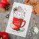 Towel "Dolyana" sweet moments 35x60 cm, 100% cotton 160 g/m2