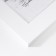 Photo frame MDF 15x21 cm "Trend" White (plastic screen)