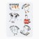 Wooden icon with stickers "My Mood", 6.5 x 9 cm