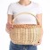 Basket "Dachny", 7 L, bottom: 25x17 cm top: 30x25 cm height: 20 cm, with a handle 30 cm