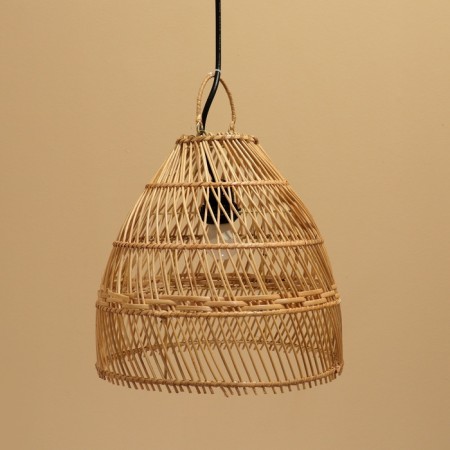 Ceiling Lamp from Rotan "El" 1x120W, E27, 30x30x30 cm-2