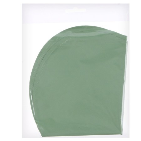 Foil ball 9 “Olive”, mini-heart, without a valve, a set of 5 pcs.-1