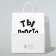 Gift package with jokes, craft “You are just space”, white, 24 x 14 x 28 cm