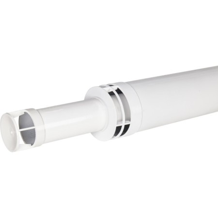 Элемент дымохода ROMMER RCA-6010-241220 АНТИЛЕД, d=60/100 мм, L=1220 мм, фланец-3