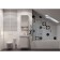 Tumbling under the Aquaton Country sink, 55 cm, white color, oak Verona