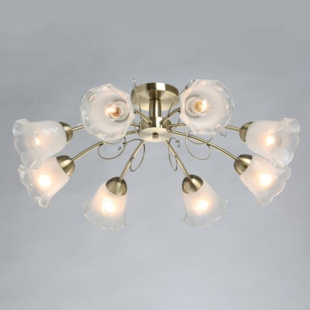 Chandelier "Flora", size 72x24x72 cm, 320W 8xe14-1