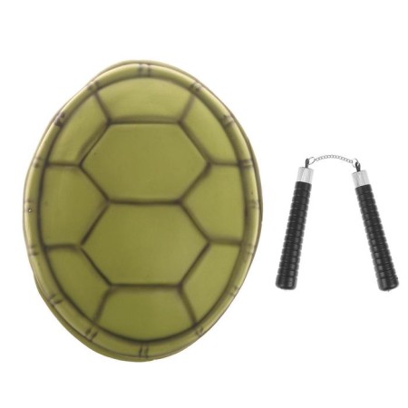 Carnival set "Ninja Turtles", shell, nunchaki